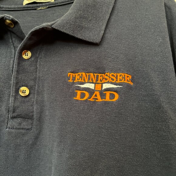 University of Tennessee Dad The Cotton Exchange Polo Shirt, XXL 2XL - Picture 2 of 2